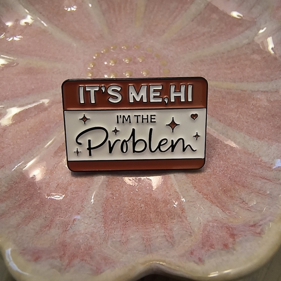 Taylor Swift funny red white enamel pin jewelry women's decor bag fun si… - Picture 2 of 3